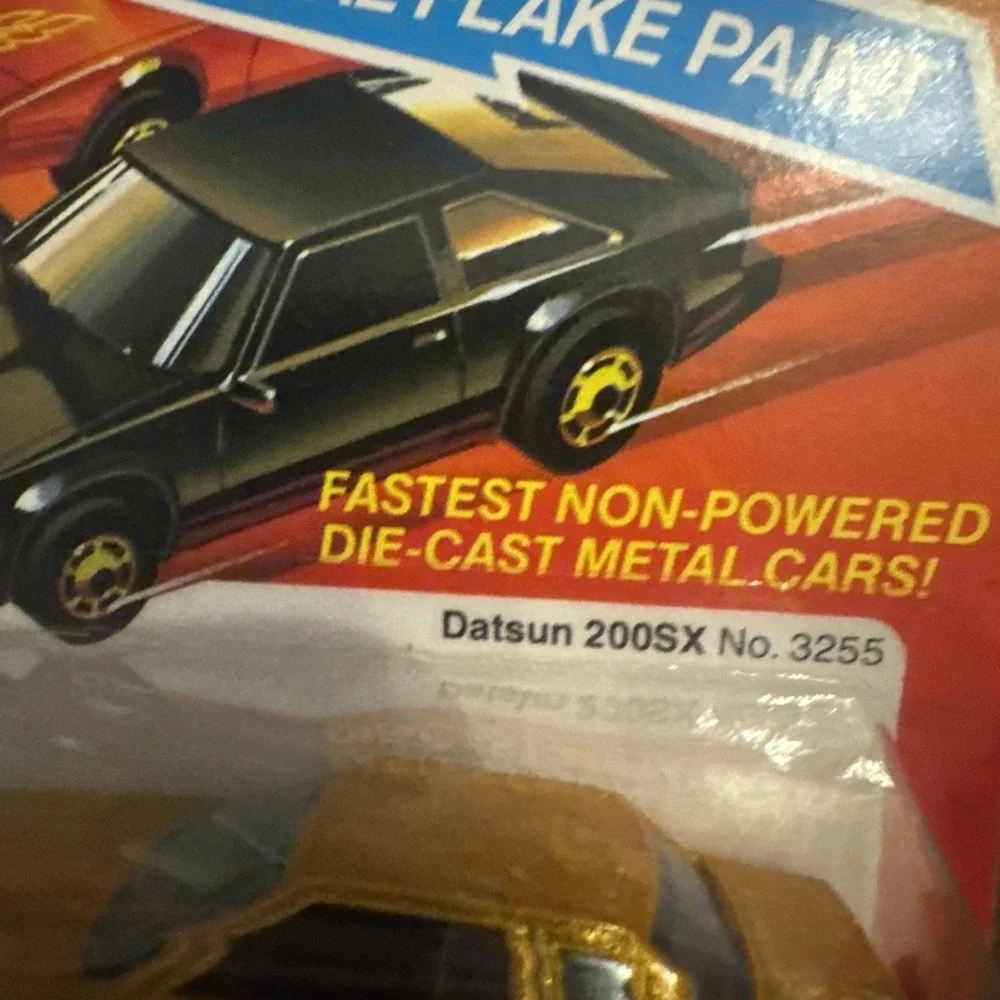 Vintage 1982 Hot‎ Wheels The Hot Ones Datsun 200SX #3255 New Rare Card Mattel